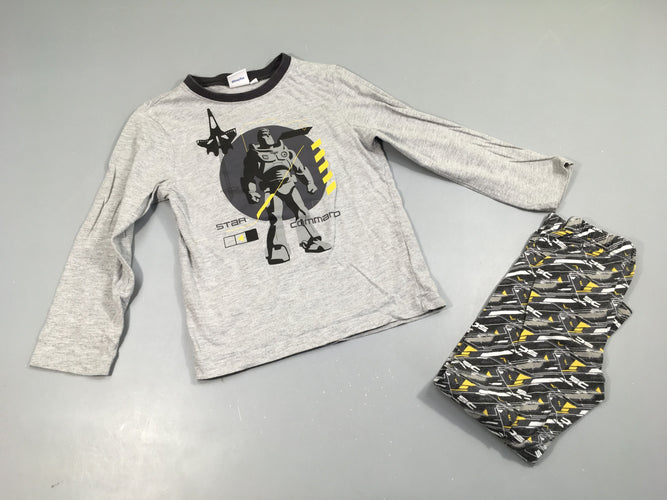 Pyjama 2pcs jersey gris Buzz Toy Stor.y, moins cher chez Petit Kiwi