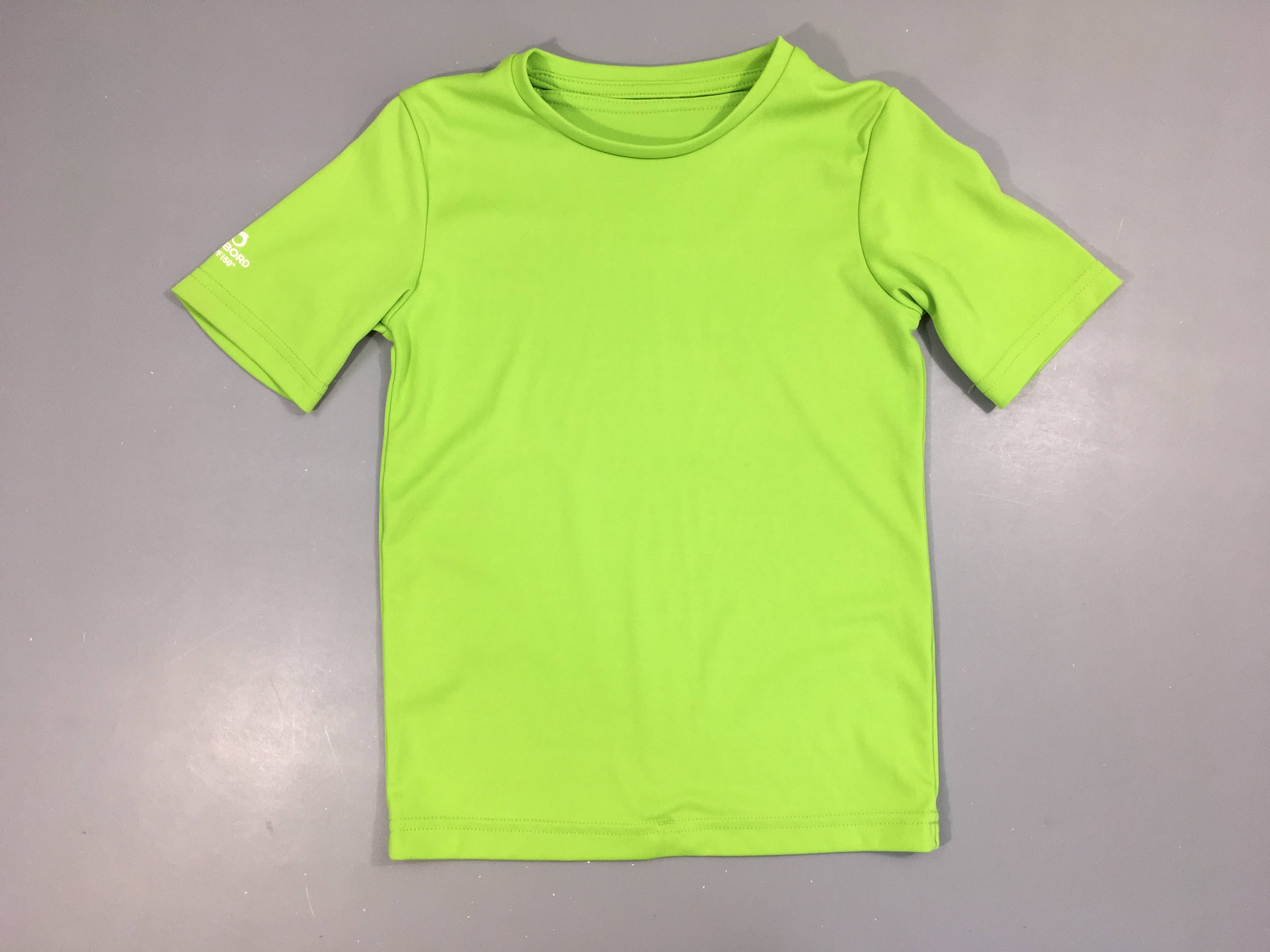 T-shirt m.c anti-uv vert petit accroc avt