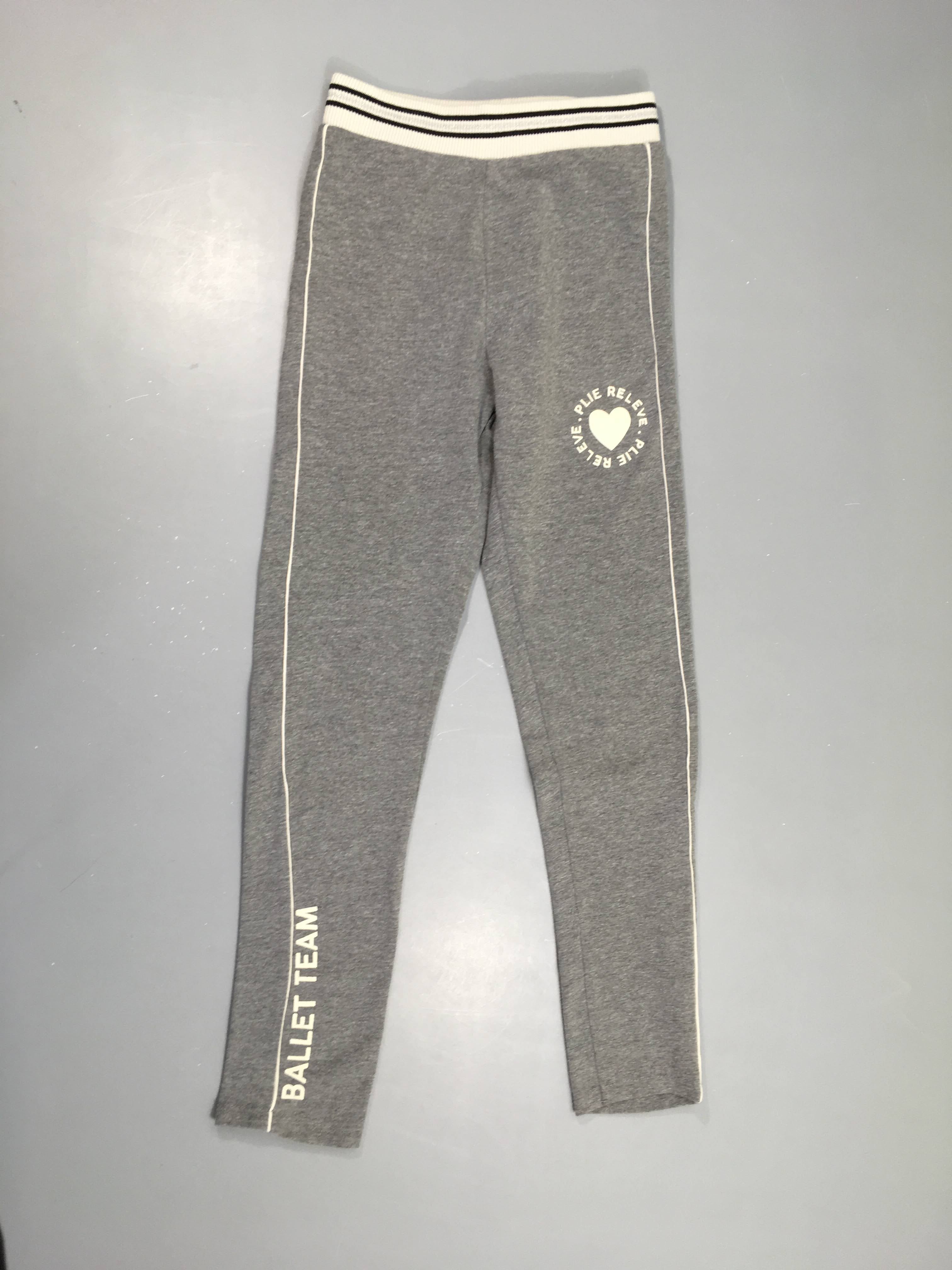 Pantalon de training gris Battle team