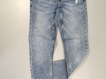 Jeans effet erraillé