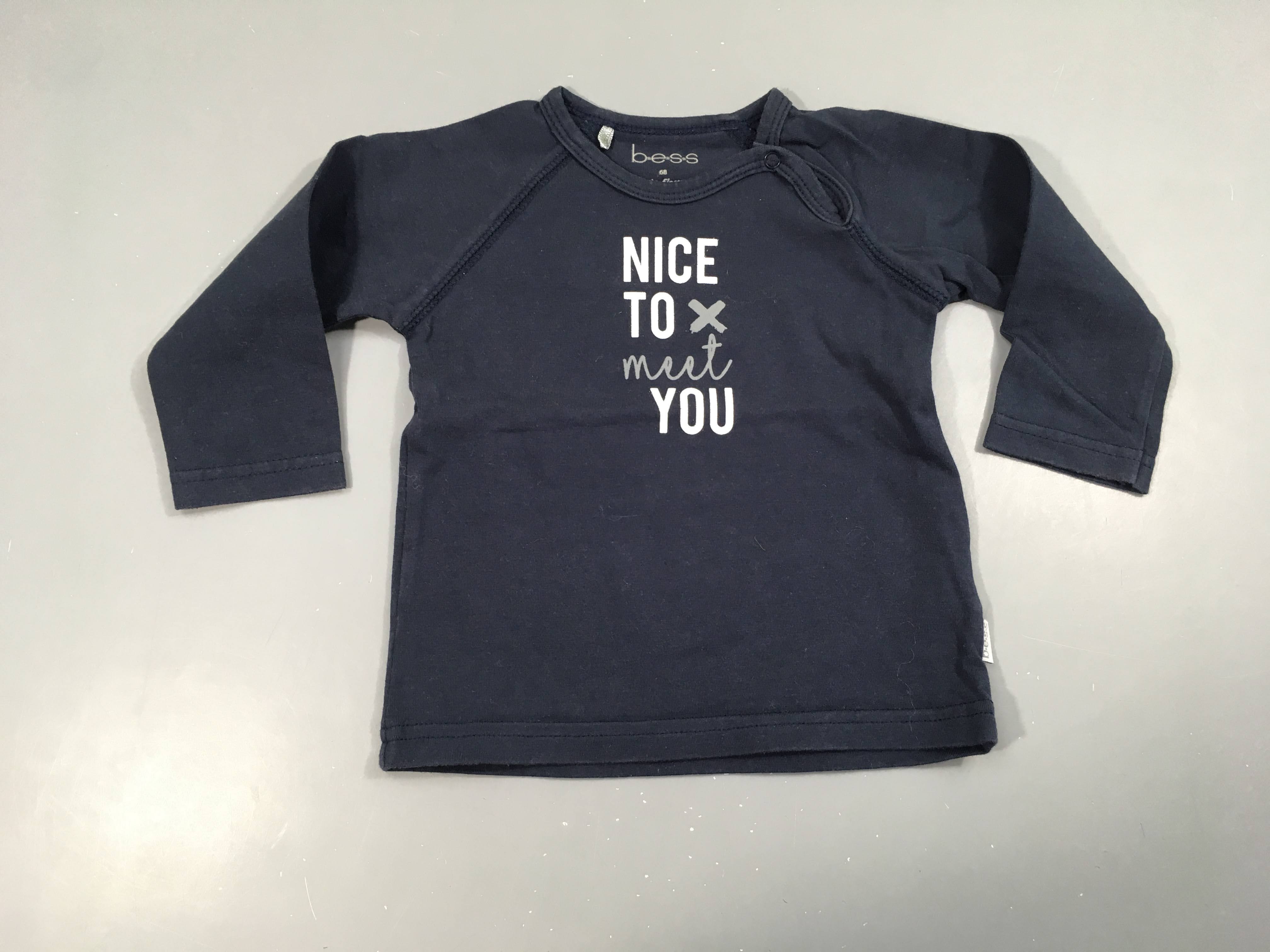 T-shirt m.l bleu foncé Nice