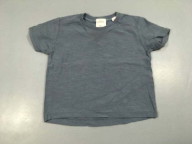 T-shirt m.c bleu flammé, moins cher chez Petit Kiwi