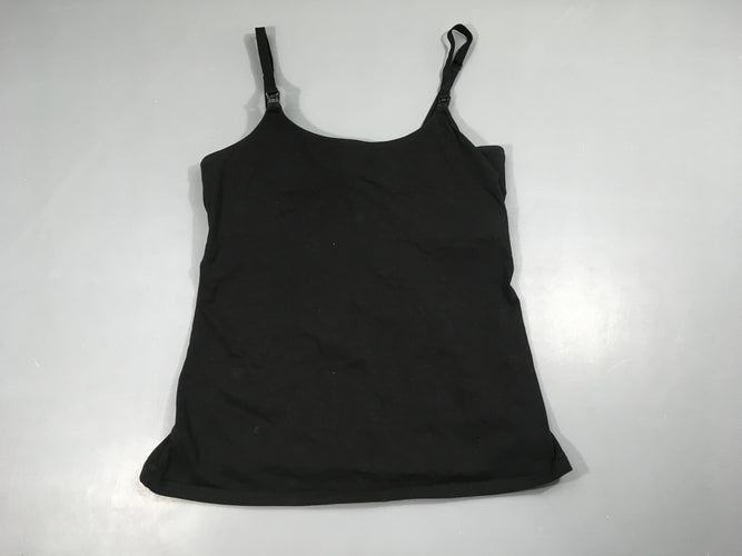 Top noir d'allaitement, moins cher chez Petit Kiwi