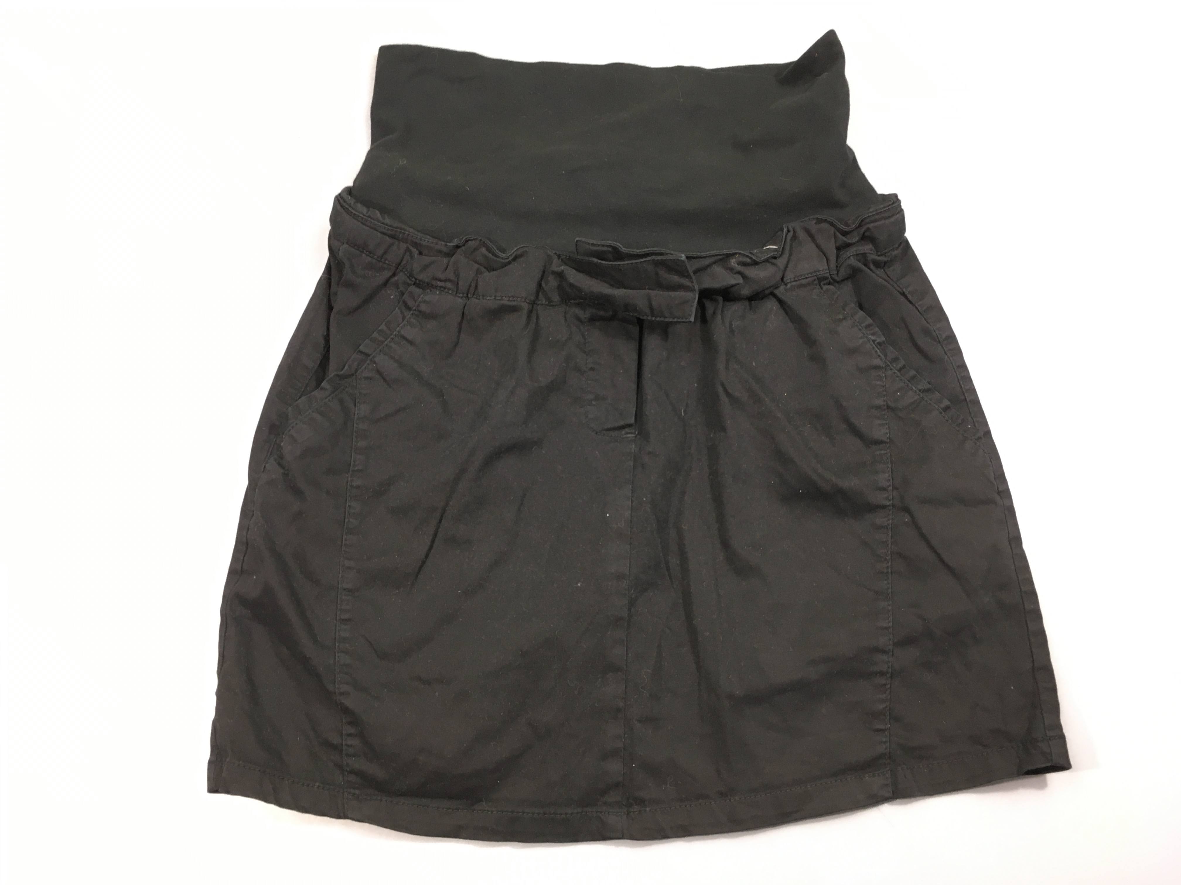 Jupe noire de grossesse