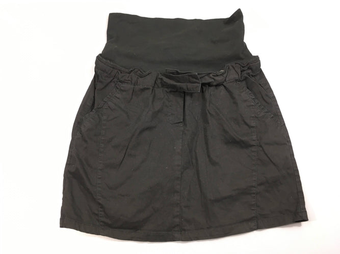 Jupe noire de grossesse, moins cher chez Petit Kiwi