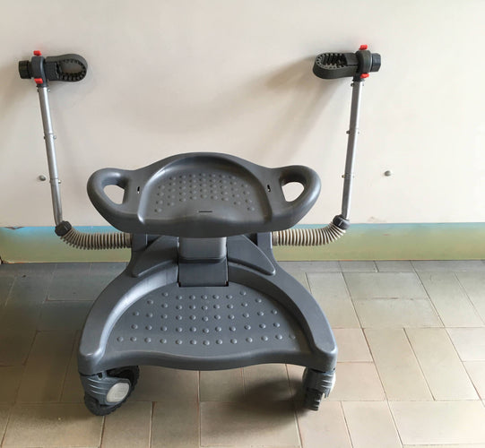 Planche à roulettes Pick-Up avec assise, boite abimée, moins cher chez Petit Kiwi