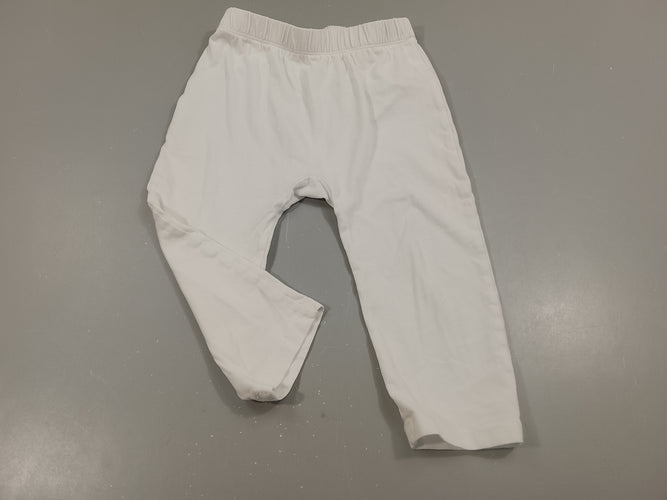 Legging blanc, moins cher chez Petit Kiwi