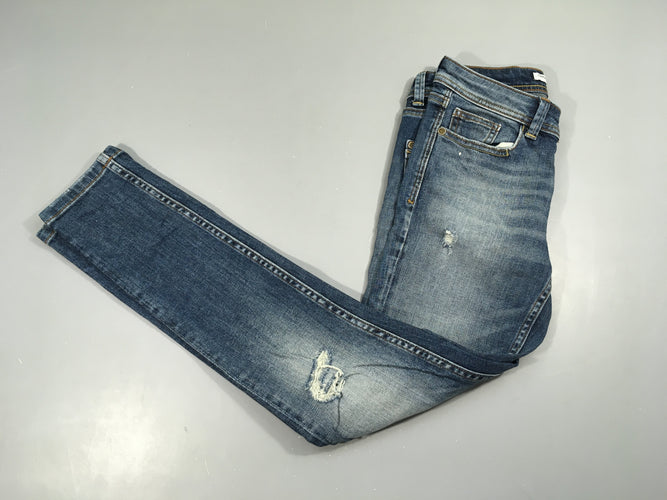 Jeans effet déchiré 34, moins cher chez Petit Kiwi