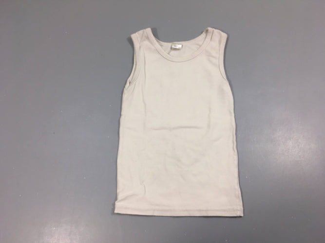 Chemisette s.m blanc juste au corps bouloché, moins cher chez Petit Kiwi