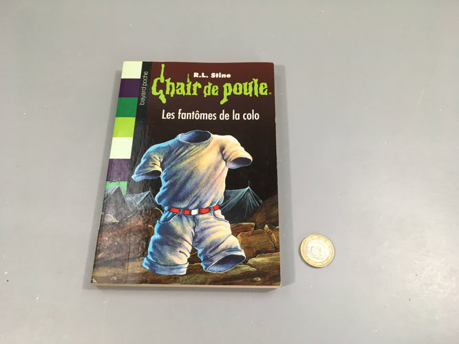 Les fantômes de la colo, Chair de poule, moins cher chez Petit Kiwi