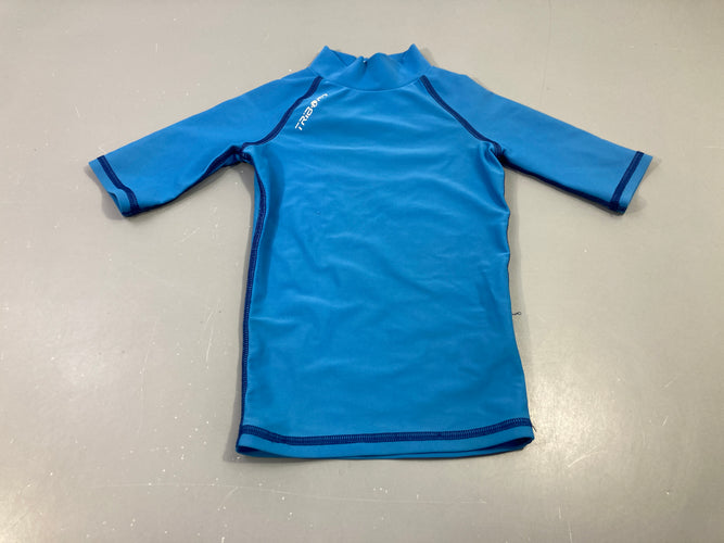 T-shirt m.c anti-uv bleu, moins cher chez Petit Kiwi
