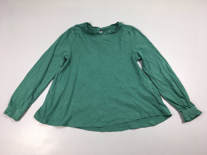 T-shirt m.l vert, moins cher chez Petit Kiwi
