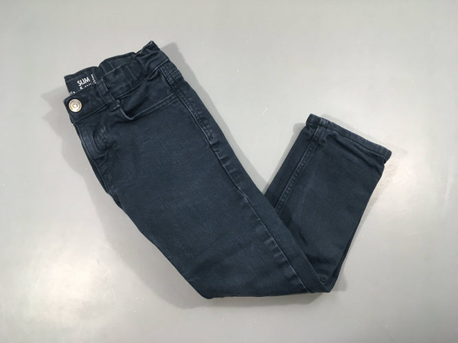 Pantalon bleu foncé Slim Légèrement délavé, moins cher chez Petit Kiwi