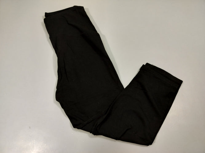 Legging de grossesse 3/4  noir, moins cher chez Petit Kiwi