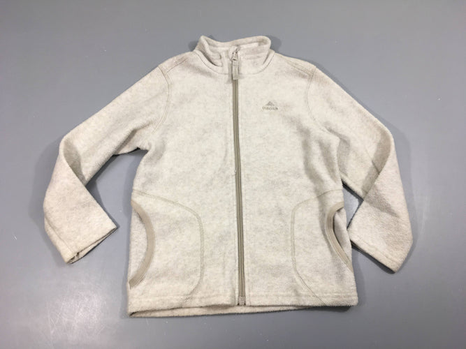 Polar zippé gris, moins cher chez Petit Kiwi