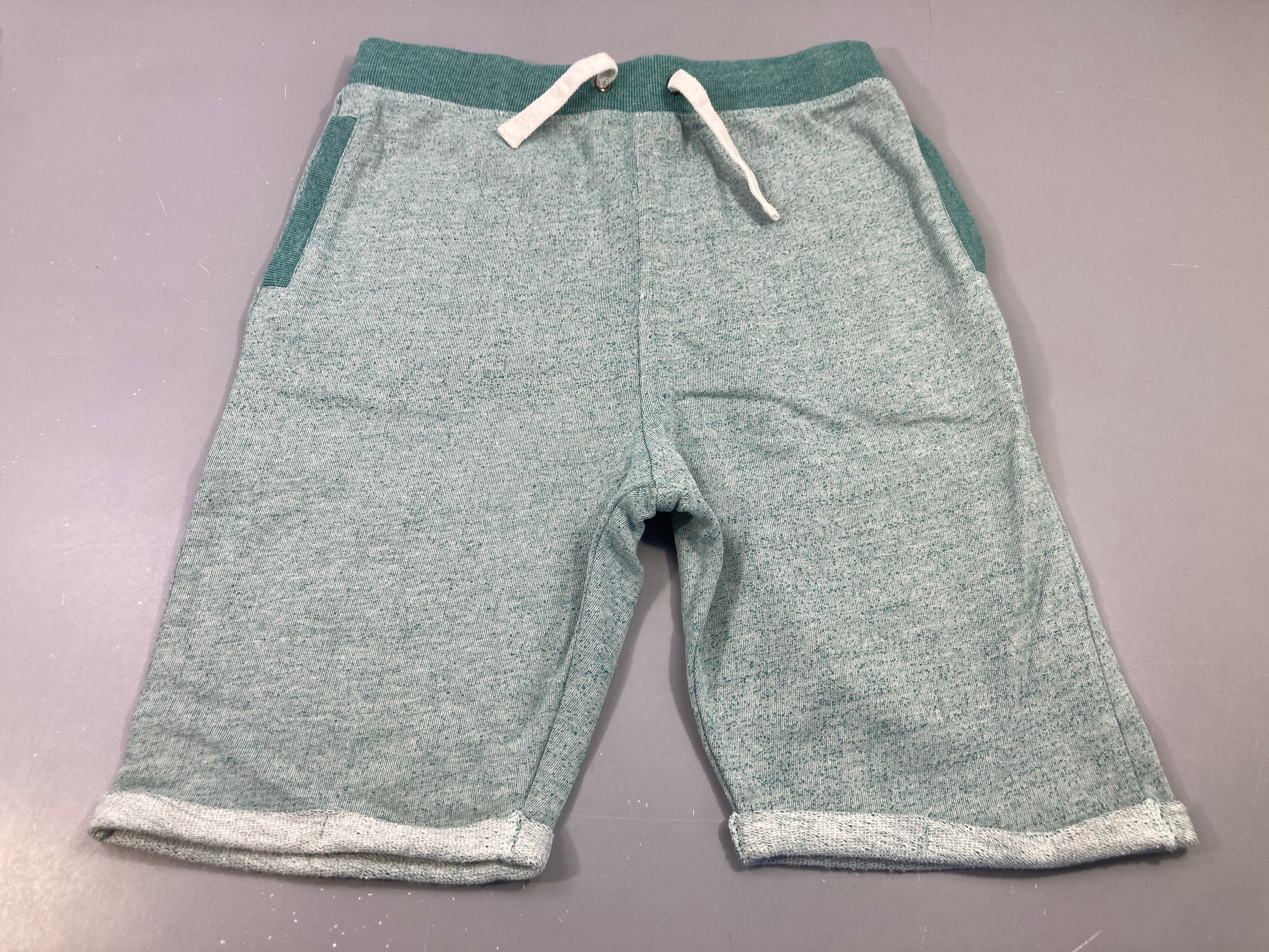 Bermuda jersey épais vert chiné, M&S