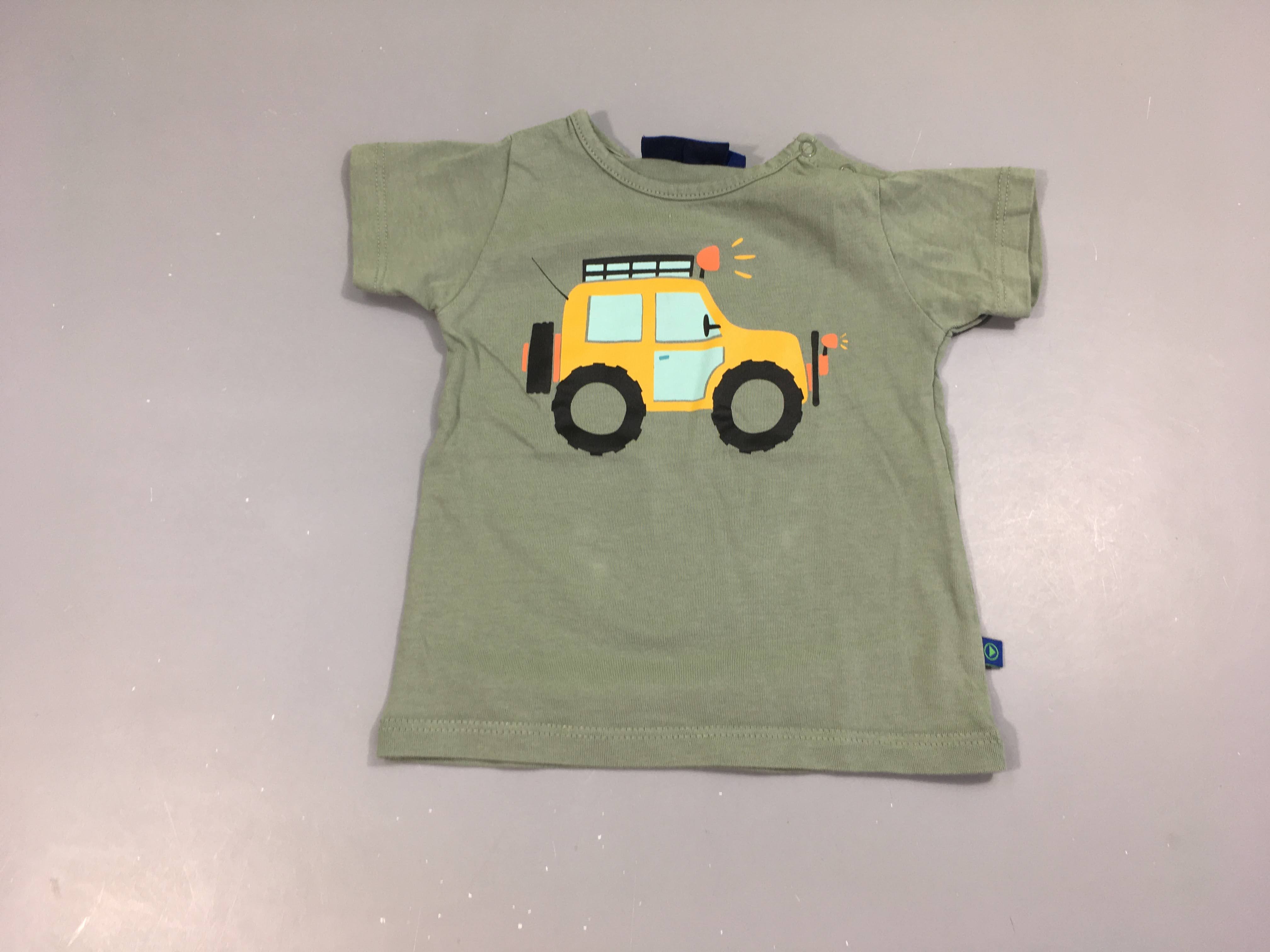 T-shirt m.c kaki clair Jeep