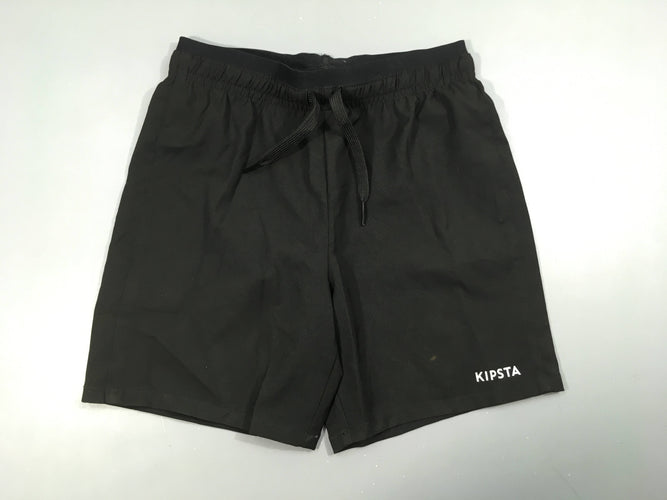 Short de sport noir Kipsta, moins cher chez Petit Kiwi