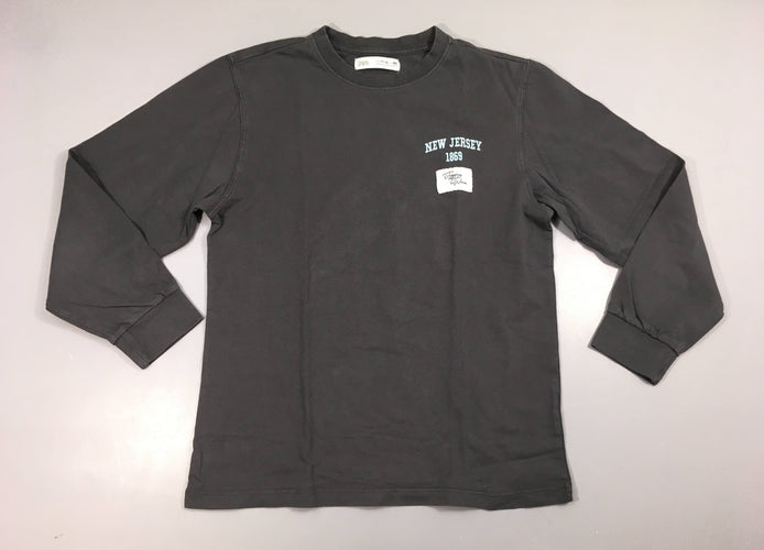 T-shirt m.l gris foncé new jersey, moins cher chez Petit Kiwi