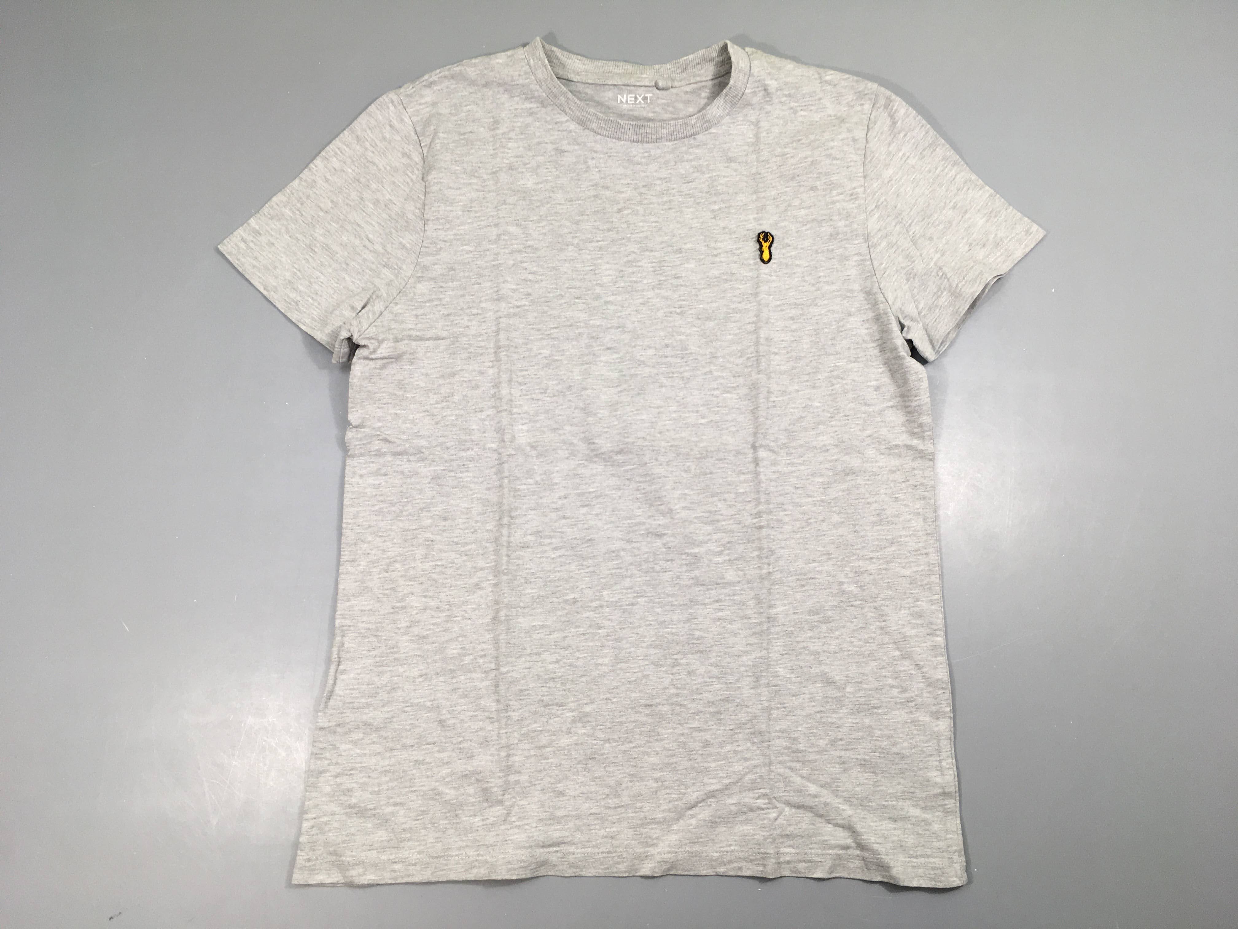 T-shirt m.c gris flammé cerf