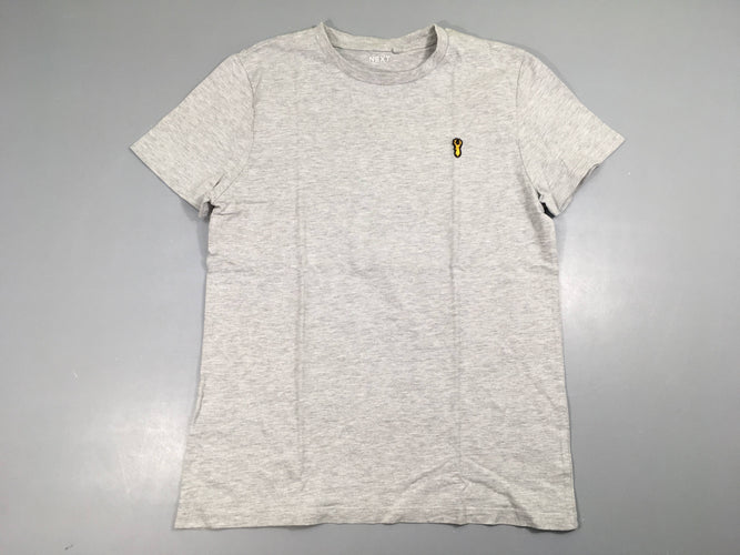 T-shirt m.c gris flammé cerf, moins cher chez Petit Kiwi