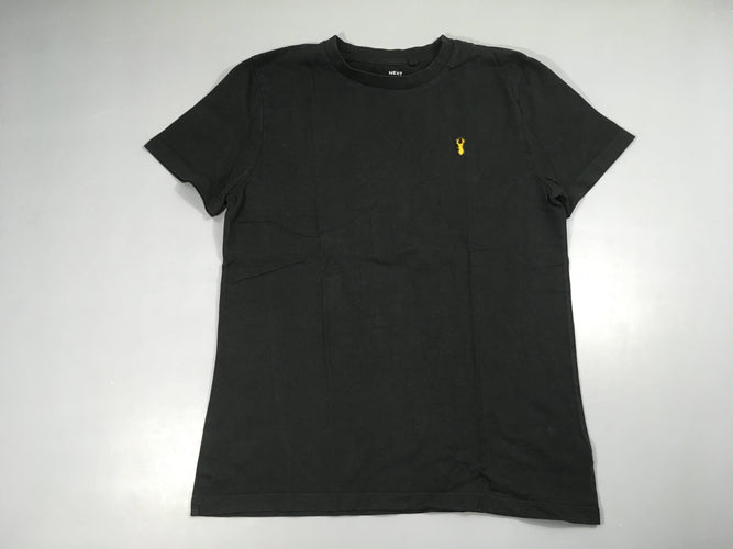 T-shirt m.c noir cerf, moins cher chez Petit Kiwi