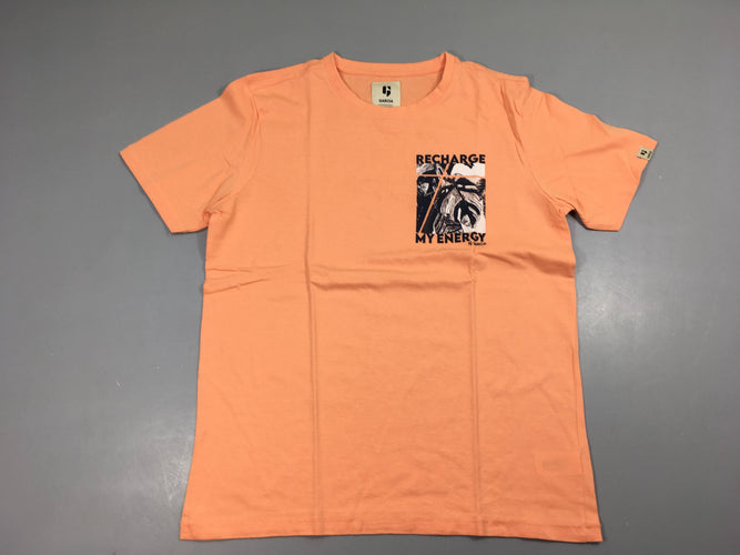 T-shirt m.c orange recharge, moins cher chez Petit Kiwi