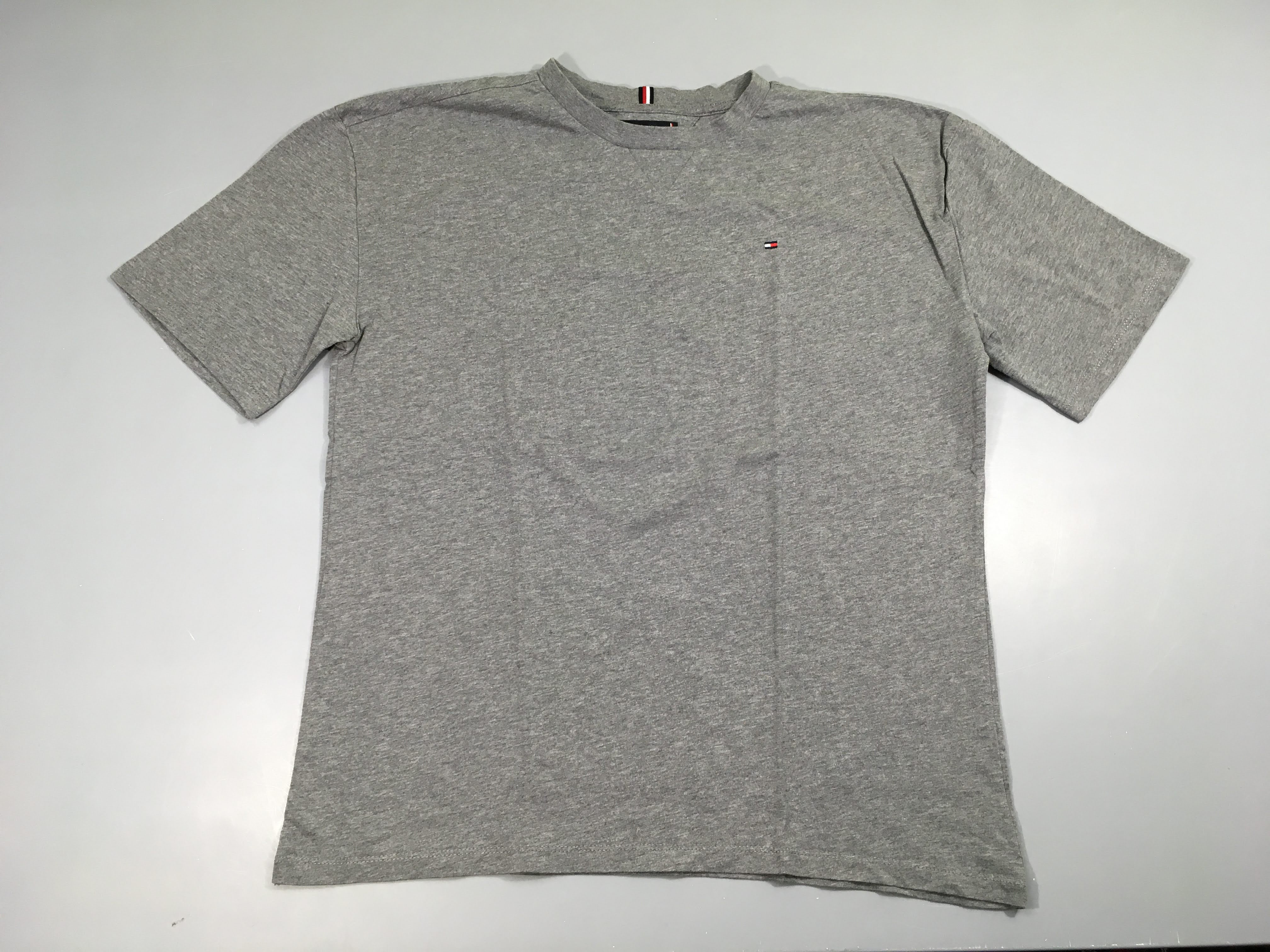 T-shirt m.c gris chiné Tommy Hilfiger
