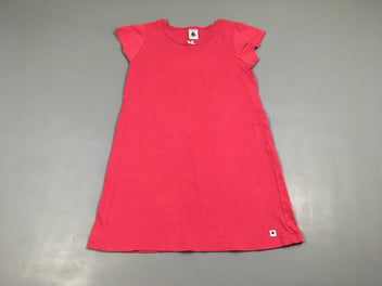 Robe de nuit m.c jersey rose pois