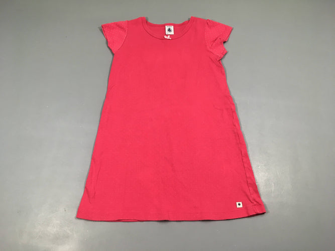 Robe de nuit m.c jersey rose pois, moins cher chez Petit Kiwi
