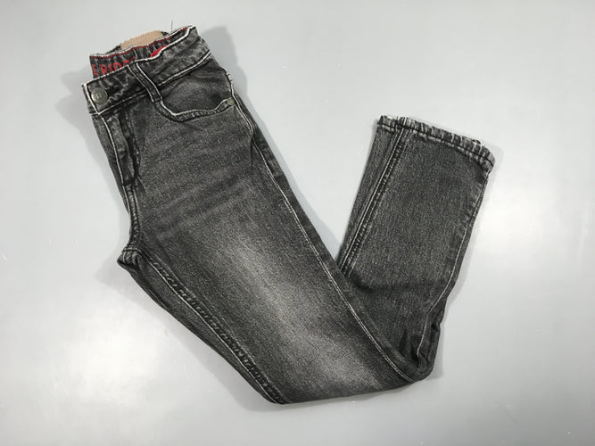 Jeans slim gris foncé blue ridge, moins cher chez Petit Kiwi