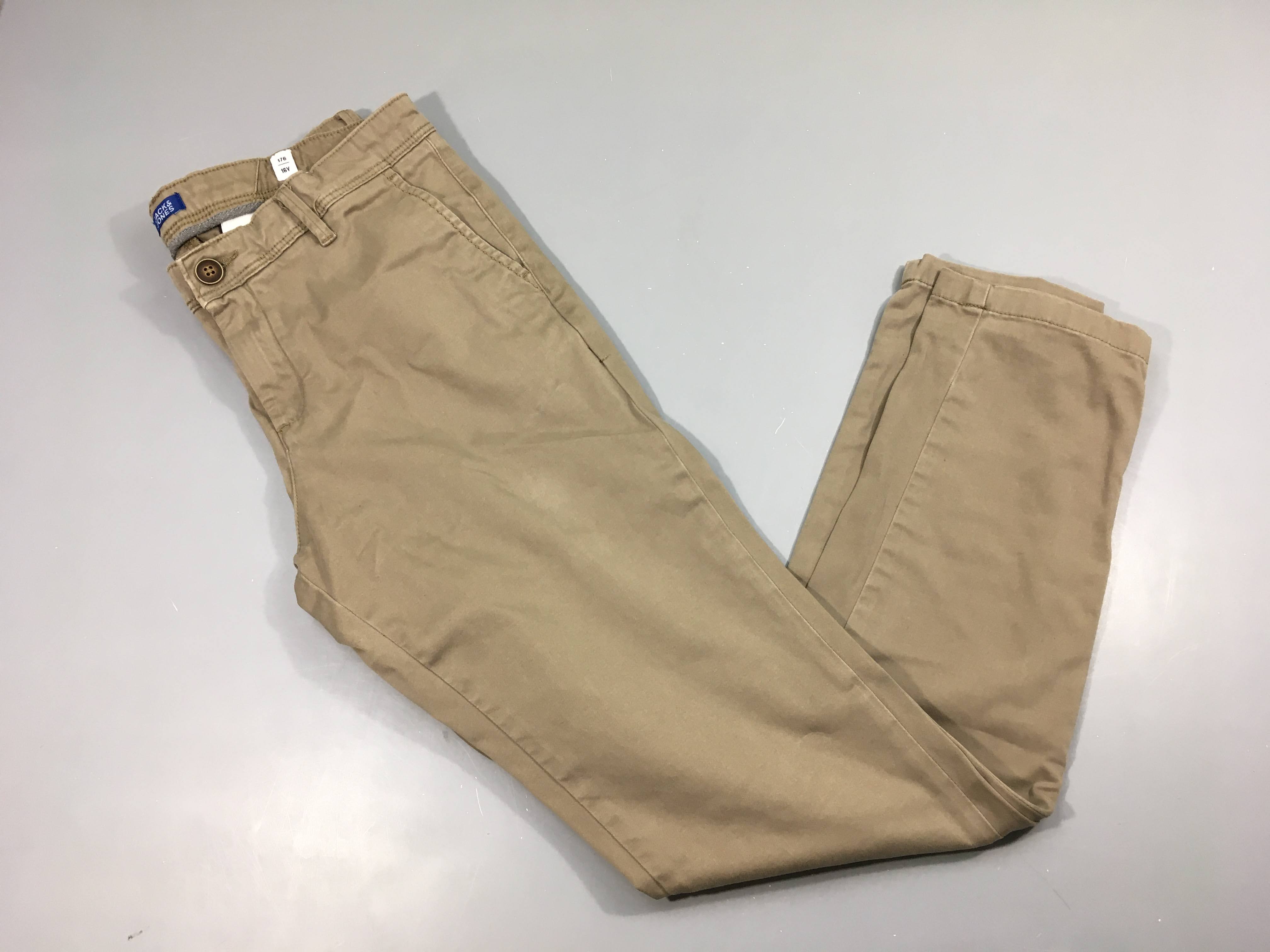 Pantalon chino beige