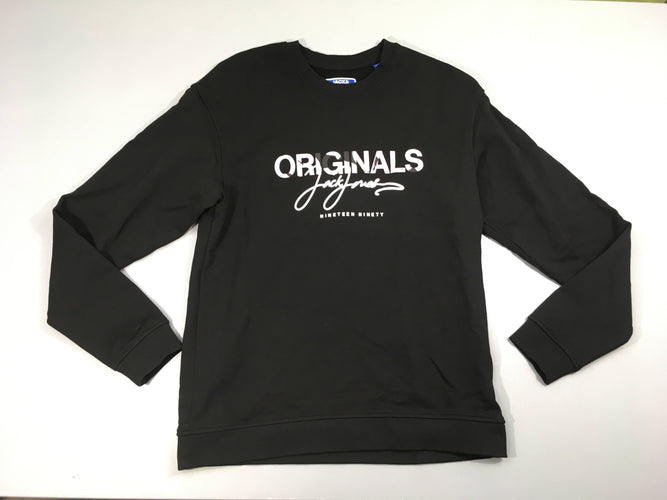 Sweat noir originals jack&jones, moins cher chez Petit Kiwi