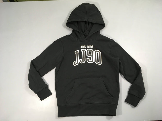 Sweat noir JJ90 à capuche, moins cher chez Petit Kiwi