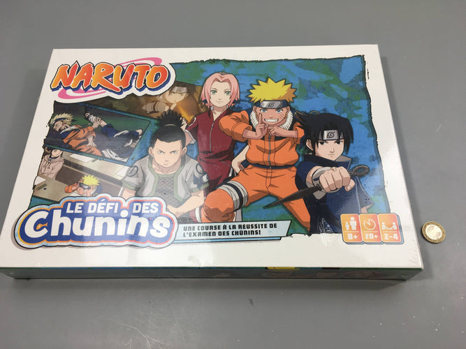 NEUF sous blister, jeux Naruto, le défi desChunin's; +8a, moins cher chez Petit Kiwi
