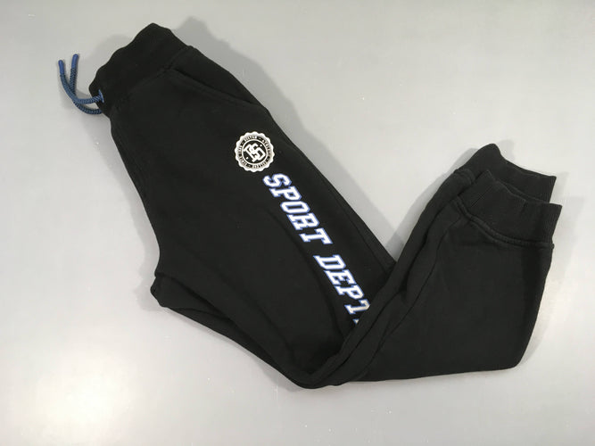 Pantalon training noir sport dept, légèrement bouloché, moins cher chez Petit Kiwi