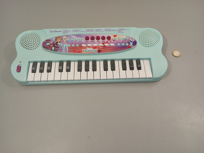 Clavier électronique La reine des neiges, moins cher chez Petit Kiwi