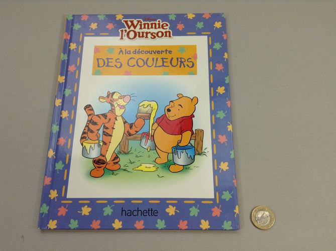 Winnie l'ourson à la découverte des couleurs, moins cher chez Petit Kiwi