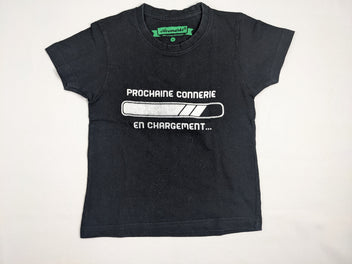 T-shirt m.c noir Prochaine connerie en chargement