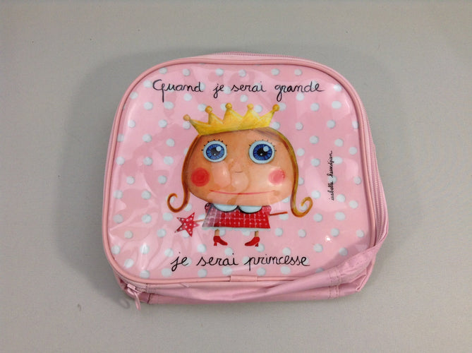 Petit sac quand je serai grande princesse rose, moins cher chez Petit Kiwi