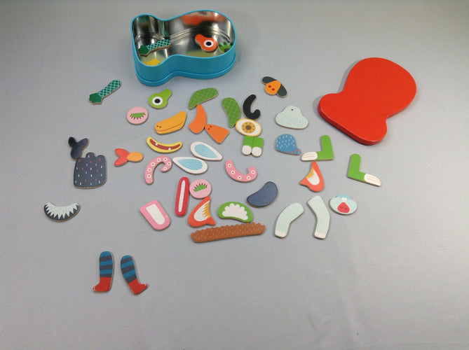 Inzebox-Monstro-Jouets des Gobelins-Manque 1 magnet +3a, moins cher chez Petit Kiwi