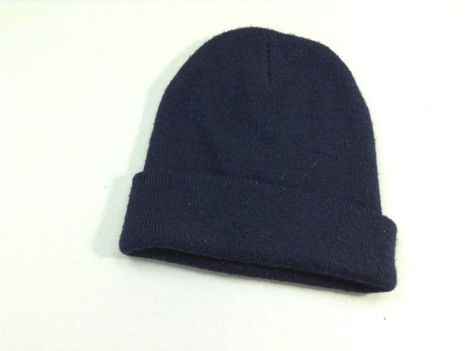 Bonnet bleu marine, moins cher chez Petit Kiwi