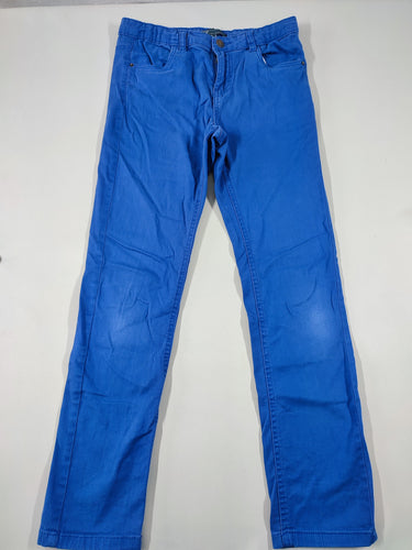 Pantalon bleu, moins cher chez Petit Kiwi