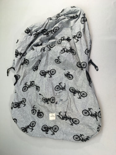 Housse pour siège coque jersey gris motos, moins cher chez Petit Kiwi