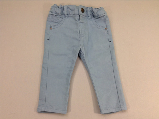 Pantalon bleu, moins cher chez Petit Kiwi