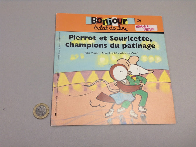 Pierrot et Souricette, champions du patinage, moins cher chez Petit Kiwi
