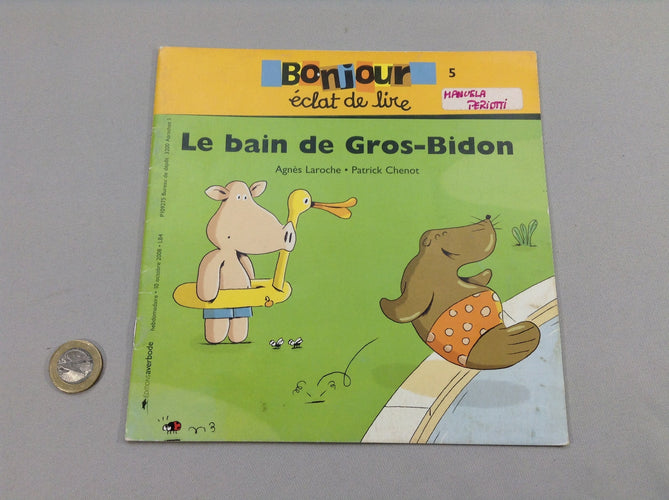 Le bain de Gros-Bidon, moins cher chez Petit Kiwi