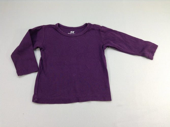 T-shirt m.l mauve, moins cher chez Petit Kiwi