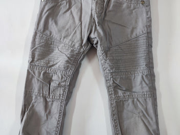 Pantalon gris foncé doublé velours