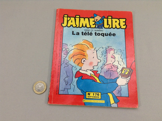 J'aime lire, la télé toquée, moins cher chez Petit Kiwi